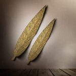 Ham Leaves Home Decor, Gold