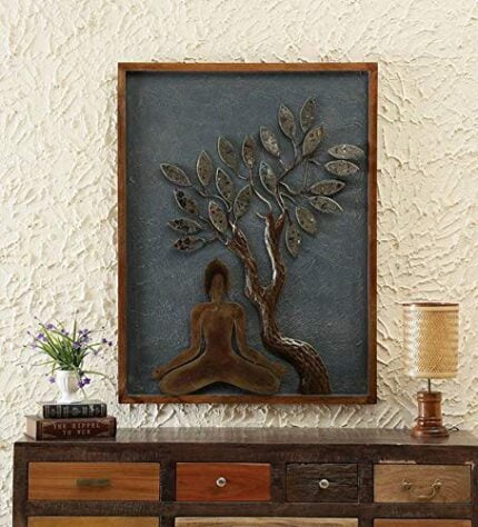 Metal Wall Art Buddha