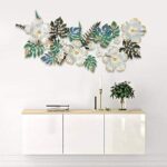 Wall Art White Flower Panel