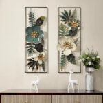 Wall Art Flower & Leaf